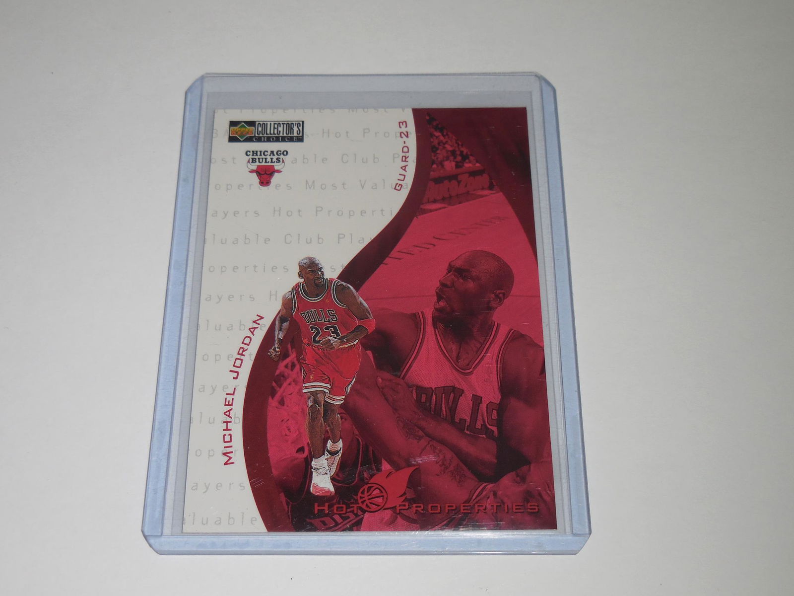 97-98 UD COLLECTORS CHOICE MICHAEL JORDAN HOT (1 of 2)