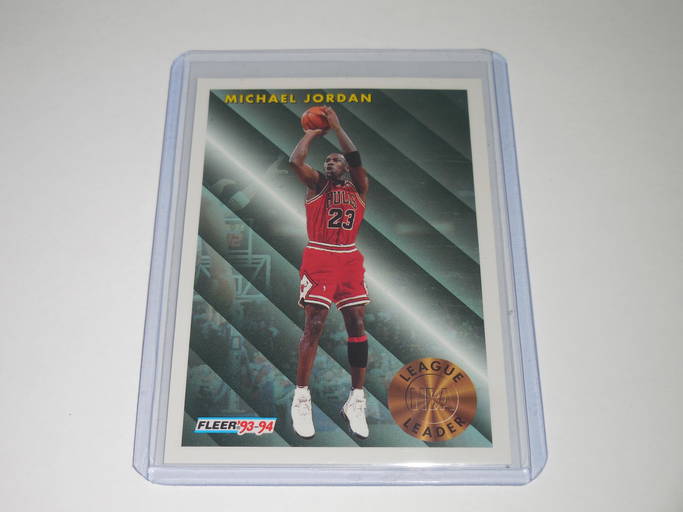fleer 91 michael jordan league leaders