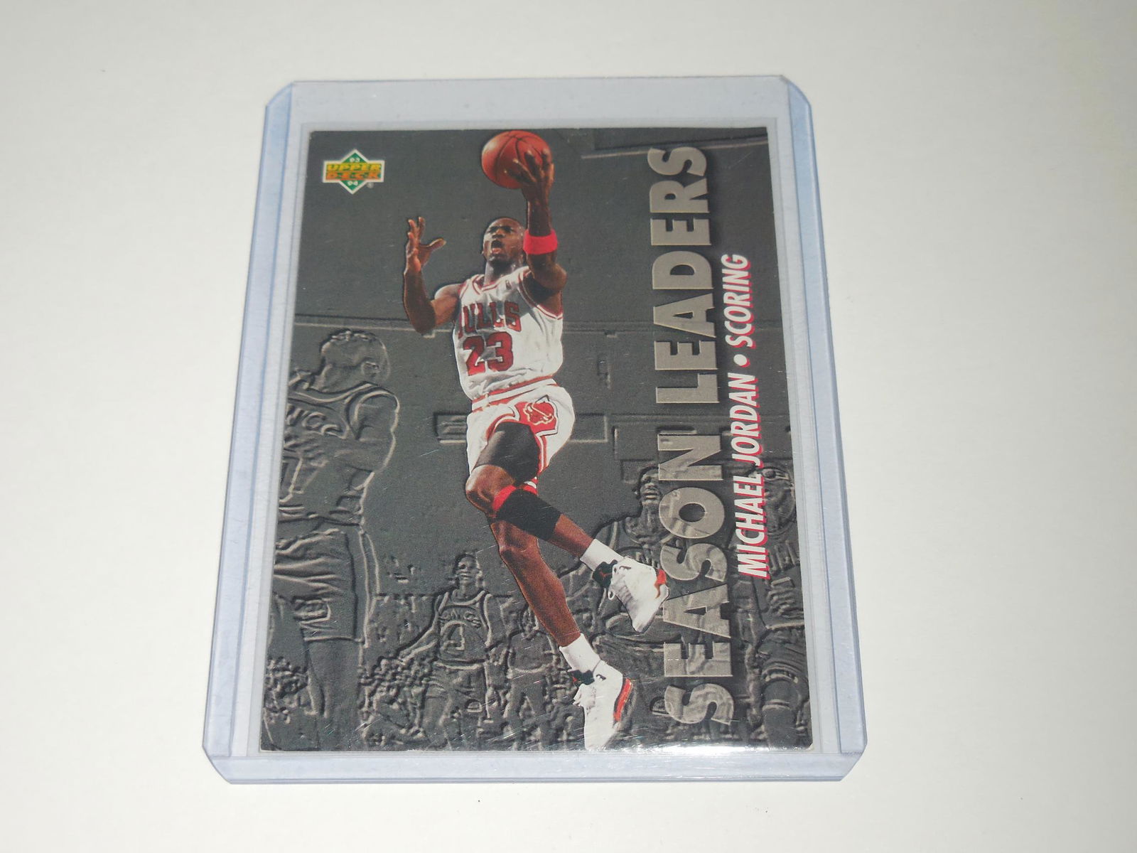 1993-94 UPPER DECK MICHAEL JORDAN SEASON LEADERS (1 of 2)