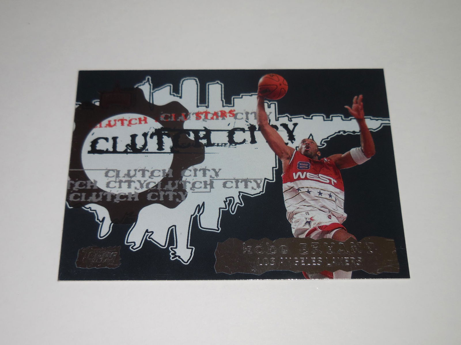 2006-07 TOPPS KOBE BRYANT CLUTCH CITY ALL STAR HOLO (1 of 2)