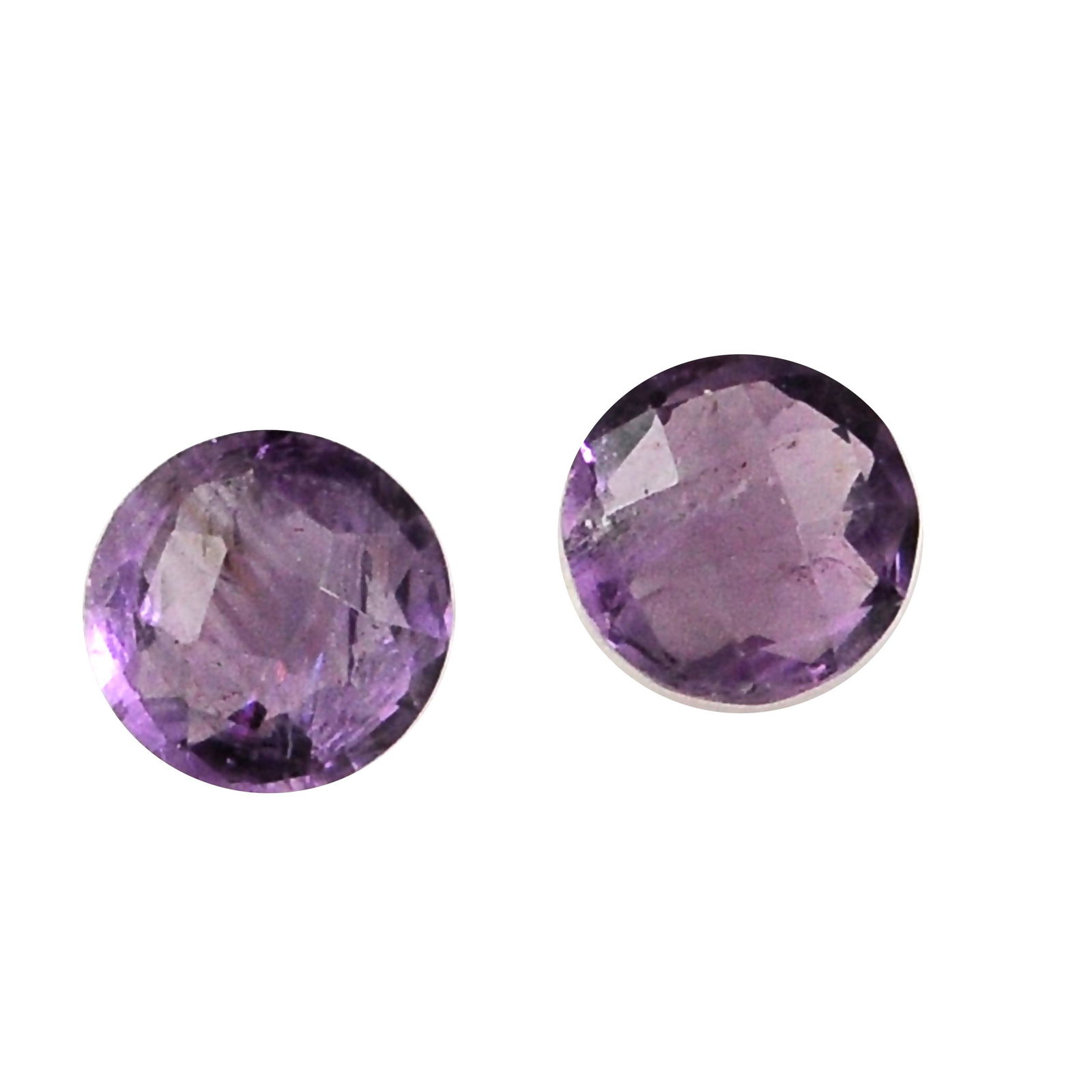 3.65 Carat Purple Color Natural Round Amethyst Loose (1 of 3)