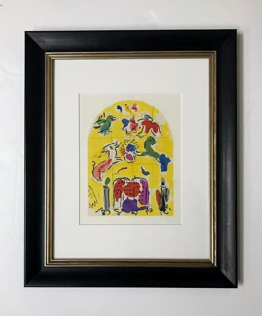 Marc Chagall Lithograph, Sketch of Levi framed (1 of 4)