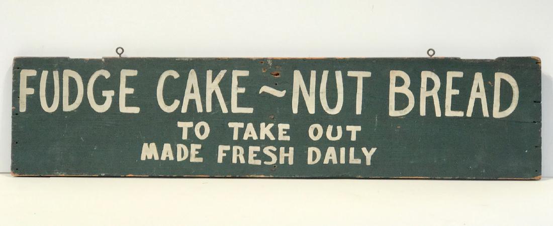 Fudge Cake - Nut Bread Sign (1 of 6)