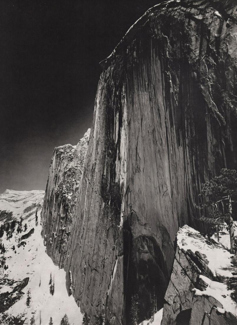ANSEL ADAMS - Monolith, the Face of Half Dome, 1927 (1 of 1)