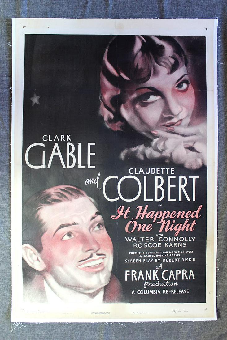 It Happened One Night (r.1948) US One Sheet Movie (1 of 1)