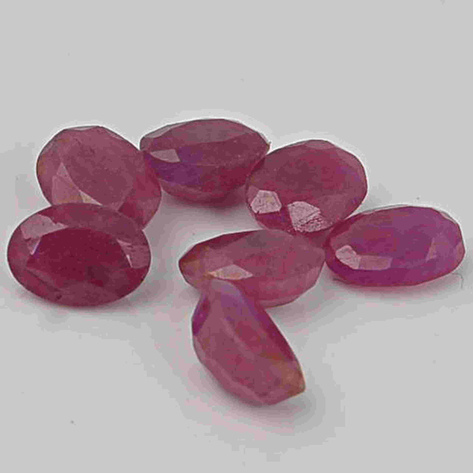 7.85 Carat Red Color Natural Oval Ruby Loose Gemstone 7 (1 of 6)