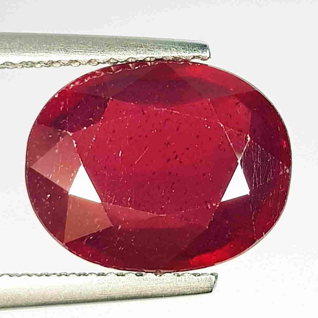 Natural Ruby Oval Cut 7.05 ct (1 of 5)