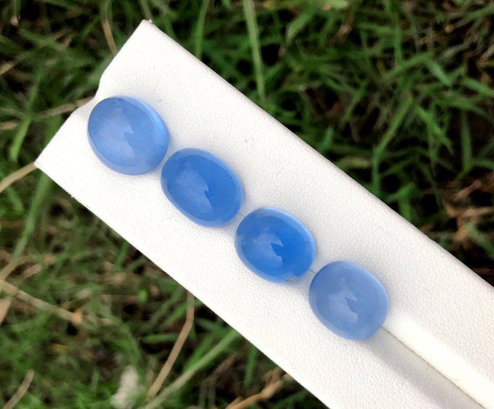 Aquamarine Cabochon Lot , Natural Aquamarine Top (1 of 6)