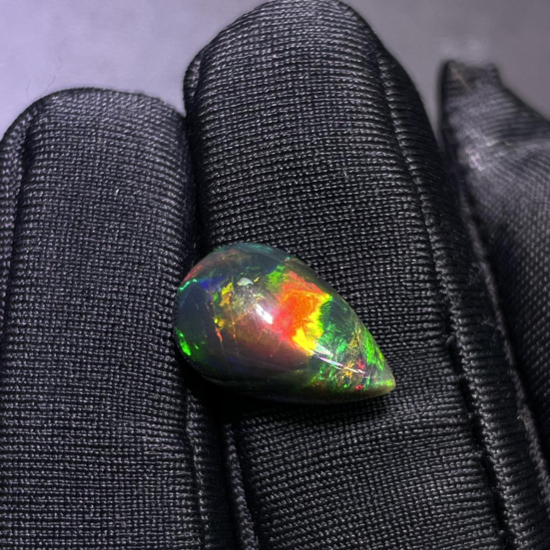 Natural Pear Cut 3.41 Carats Opal Loose Gemstone (1 of 8)