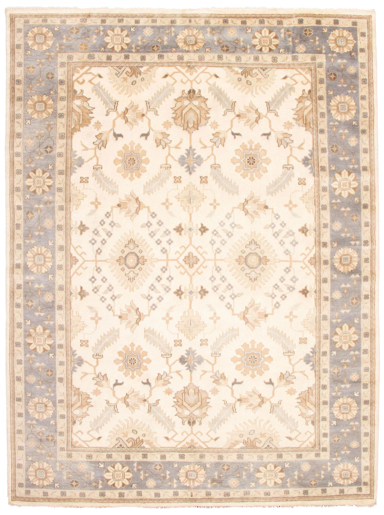 Royal Oushak Cream Rug 10'0" x 13'9" (1 of 8)