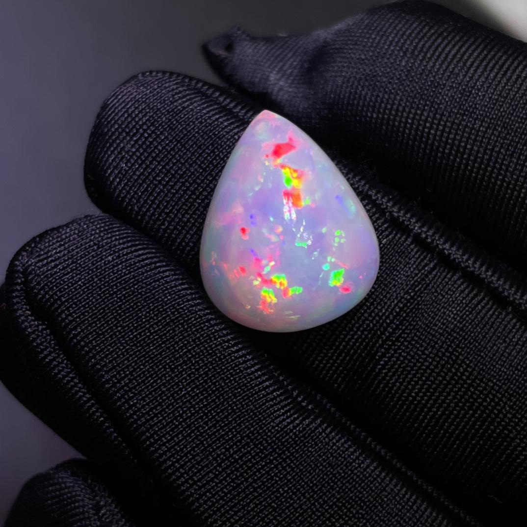 Natural Pear Cut 9.48 Carats Opal Loose Gemstone (1 of 9)