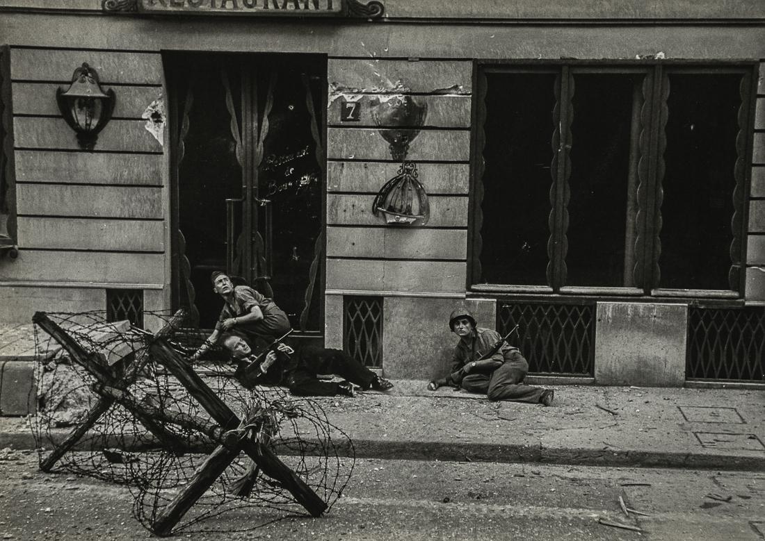 ROBERT CAPA - French Resistance Fighter, Paris, 1944 (1 of 1)