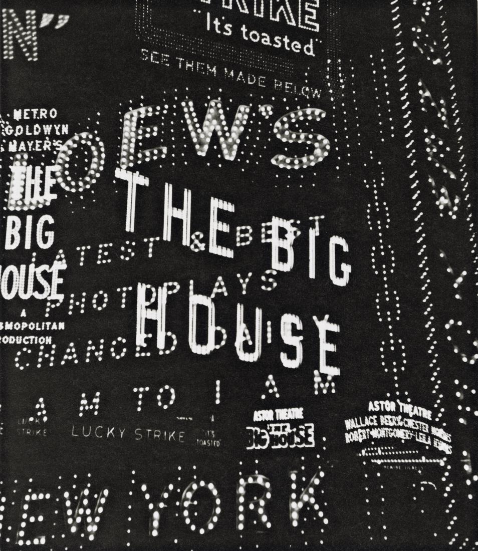 WALKER EVANS - Broadway, 1930: Artist: Walker Evans Title: Broadway, 1930 Medium: Photo Litho, 2012, Italy Dimensions: 8.9x10.25" Description: Heat Wax Mounted on 11x14" Conservation Board Artist Bio: Walker Evans (1903 - 1975) was