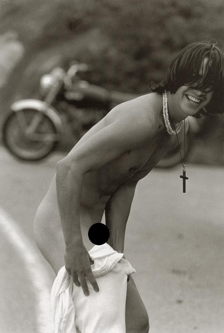 GREG GORMAN - Keanu Reeves, Malibu, 1993 (1 of 2)