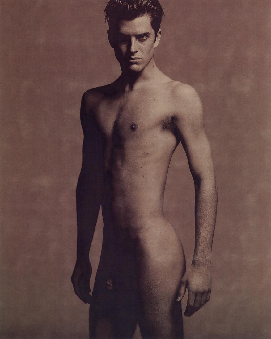 KARL LAGERFELD - Wyatt: Artist: Karl Lagerfeld Title: Wyatt Medium: Large Satin Finish Umber Photolithograph Dimensions: 10.7x13.4" on 11.4x14.15" Description: Unmounted Artist Bio: Karl Otto Lagerfeld was a German creative