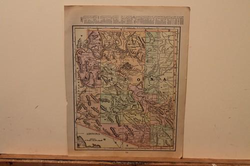 1886 Arizona Map (1 of 3)