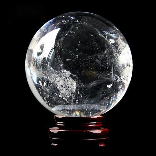 Natural White Clear Quartz Crystal Sphere Ball Reiki (1 of 5)
