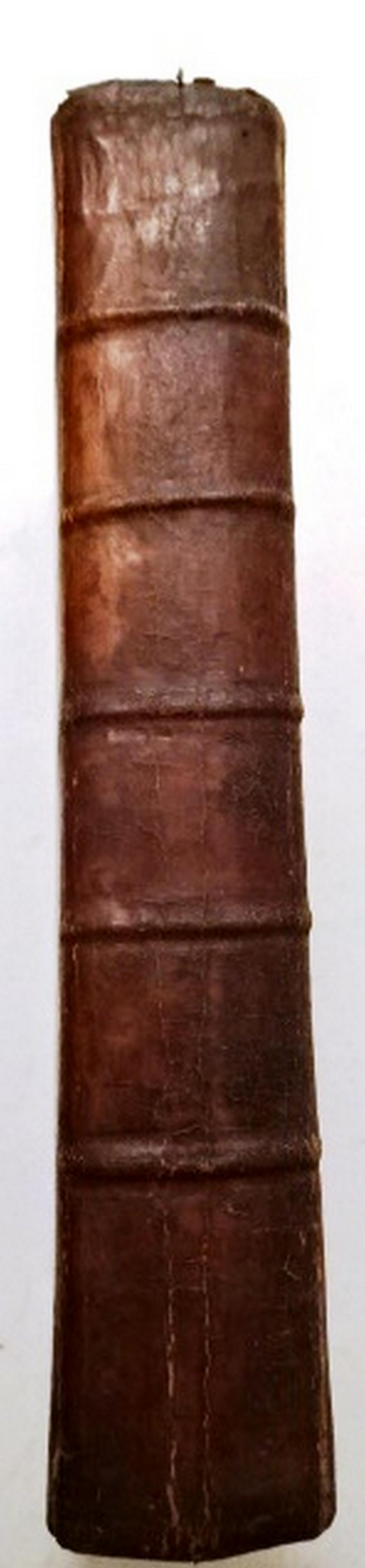 1696 Leather Volume English Acts Coins (1 of 10)