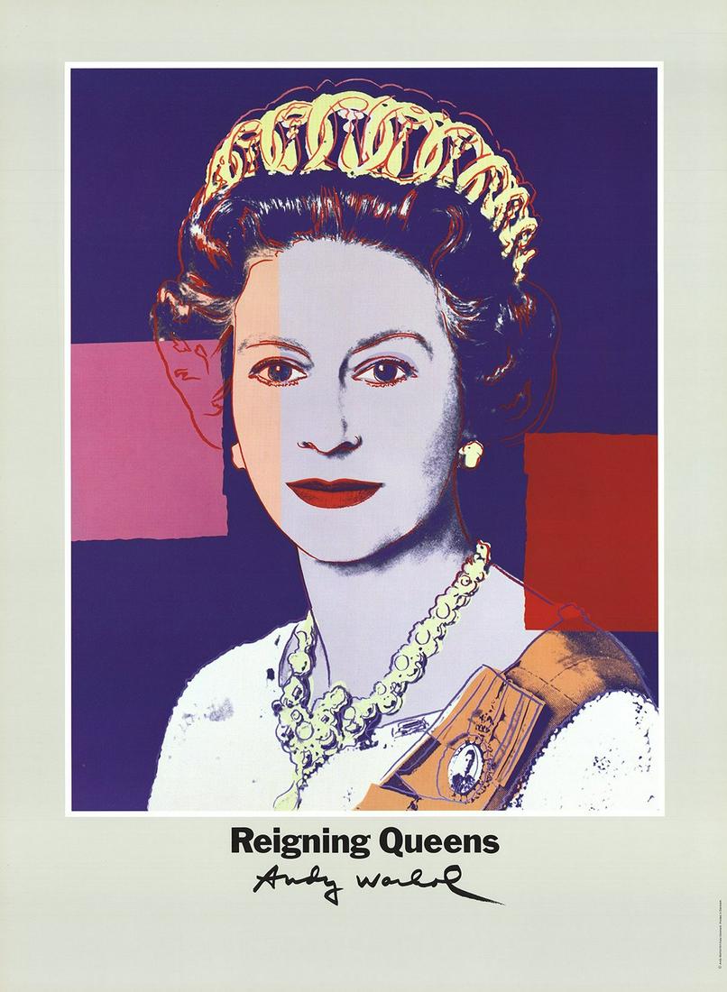 Andy Warhol - Queen Elizabeth II of England from (1 of 1)