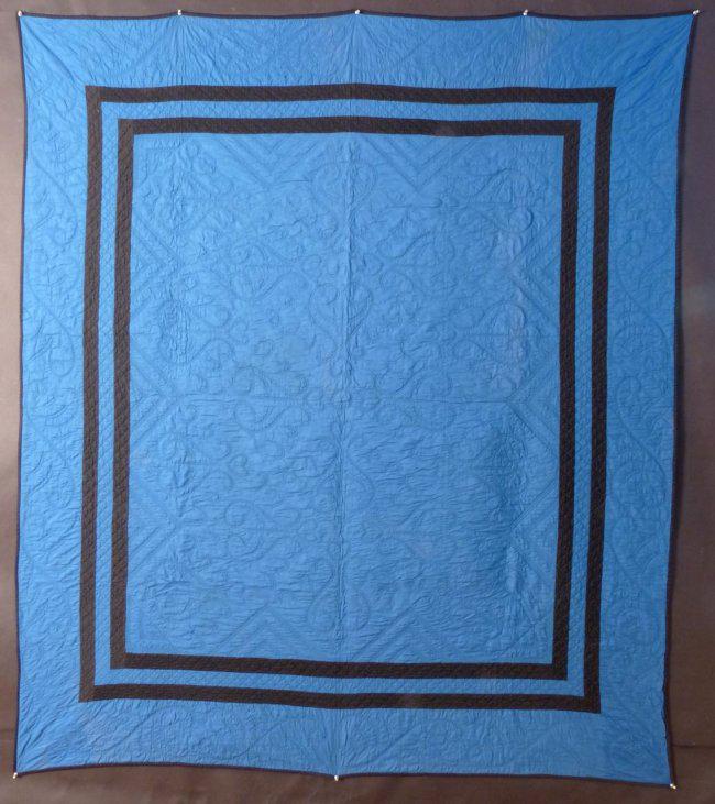 Antique Holmes County Ohio Amish "Plain Quilt" (1 of 10)