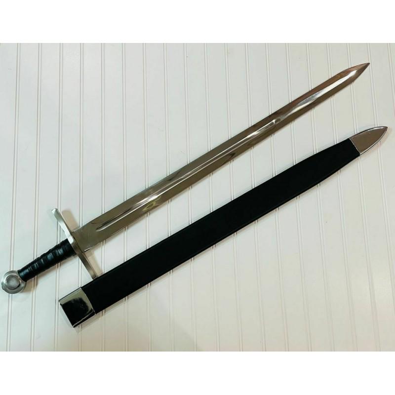 Viking exclusive stainless steel sword glaive leather (1 of 5)