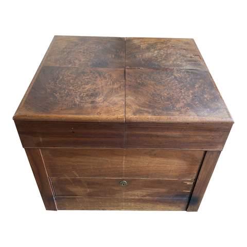 1970s Alfred Dunhill Wooden Cigar Box With Burlwood (1 of 9)