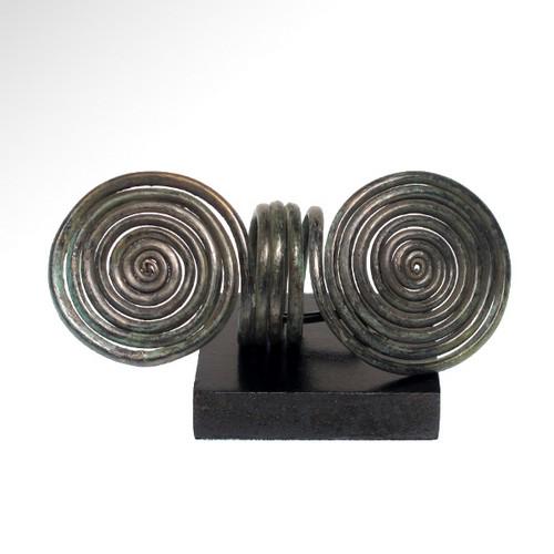 Bronze Age Spiral Finger Ring, c. 1000-900 B.C. (1 of 6)