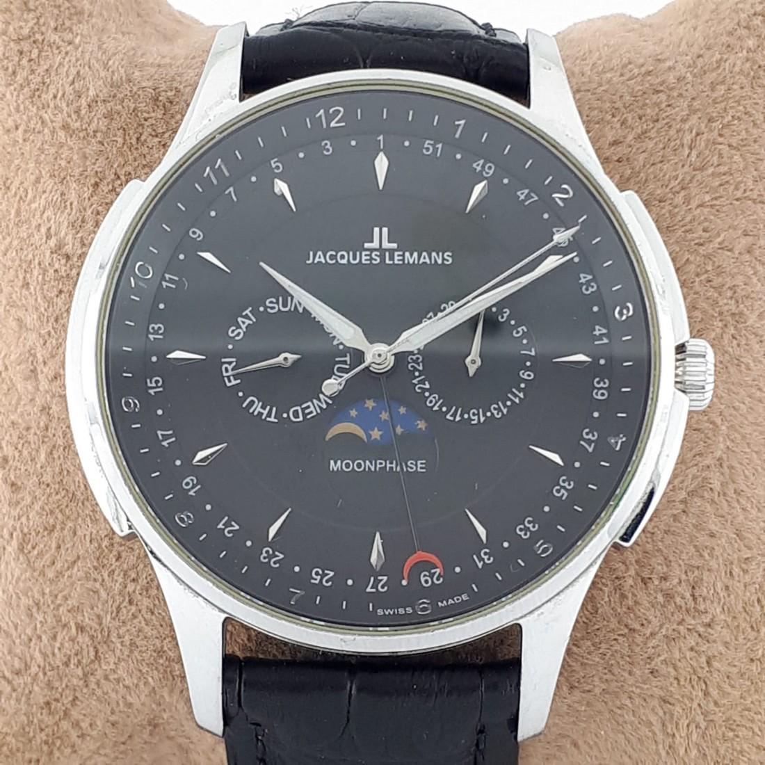 jacques lemans moonphase
