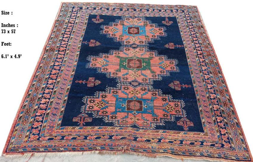 Antique Kazak Style Carpet (1 of 6)