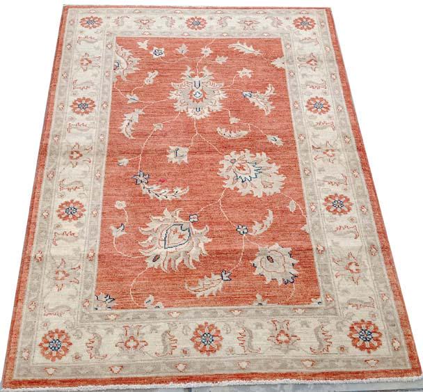 Pakistani Peshawar Vegetable Dyed Chobi Rug (1 of 6)