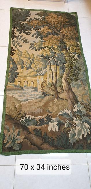 Alter Grober Aubusson Tapestry Vogel: Title: Alter Grober Aubusson Tapestry Vogel Origin: France Date/Period:1960 Materials: Jackard Dimensions: 70 x 34 inches Description:Alter Grober French Tapestry very nice design Reserve: $1.00 Shipp