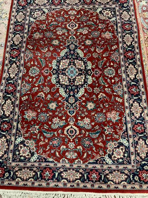 Hand Knotted Persian Tabriz Rug  3x5 ft (1 of 6)