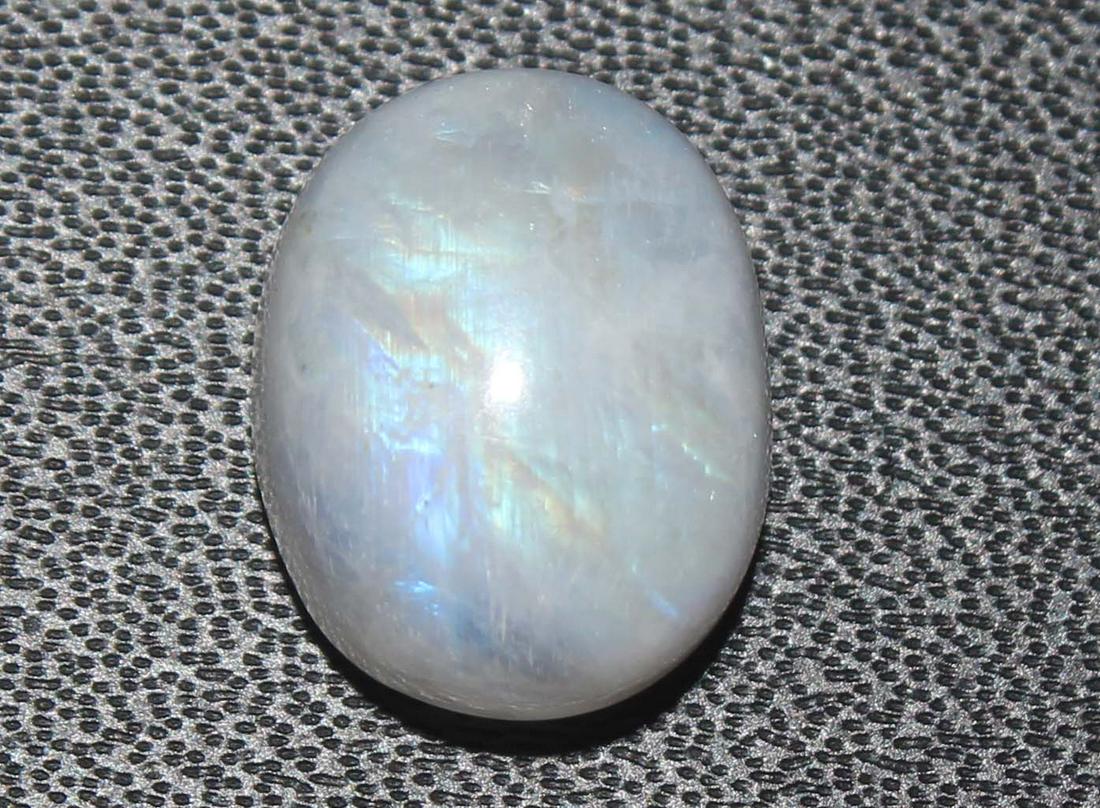 6.12 cts Natural Rainbow Moonstone (1 of 2)
