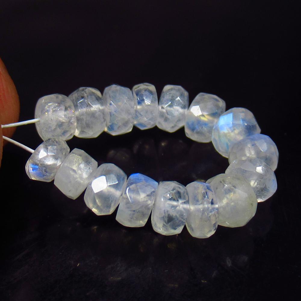 9.65 Ctw Natural 16 Drilled Blue Moonstone Round Beads: No Reserve! Title: 9.65 Ctw Natural 16 Drilled Blue Moonstone Round Beads Stone Clarity: Transparent Gemstones: Blue Moonstone Beads Carat Weights: 9.65 Size/Dimensions: 4.10 to 5.30 mm / 16 PC's Addi