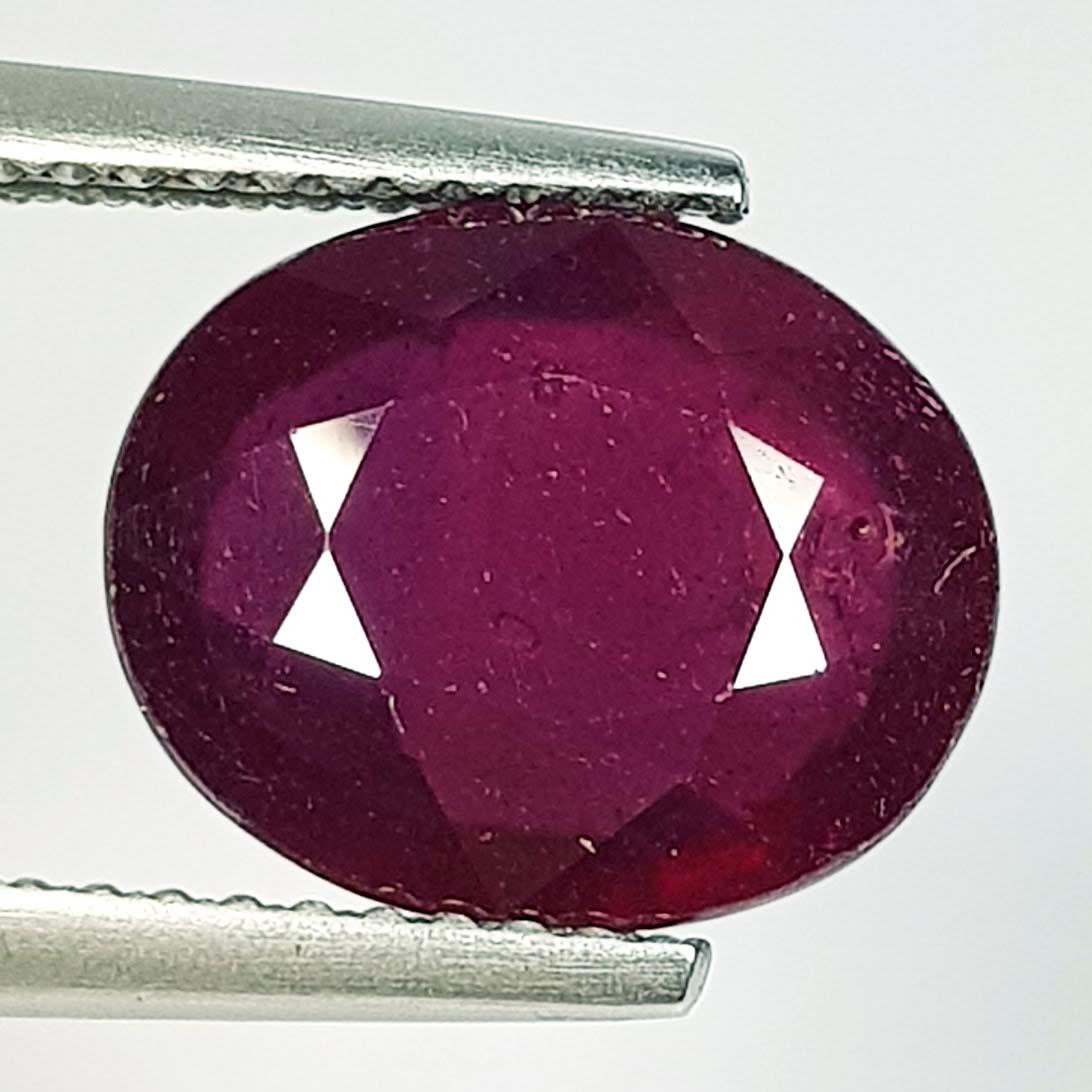 Natural Ruby Oval Cut 4.40 ct (1 of 4)
