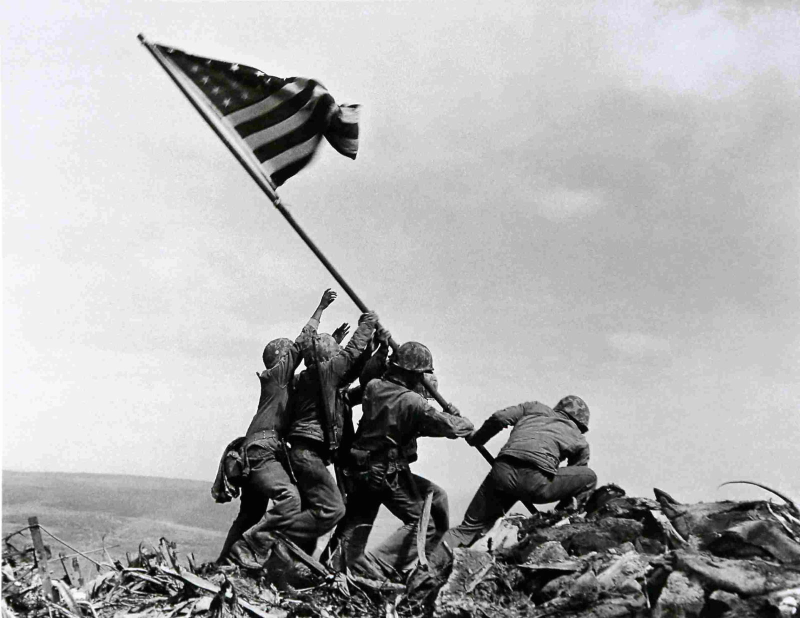 Joe Rosenthal - Raising the Flag on Iwo Jima, 1945 (1 of 1)