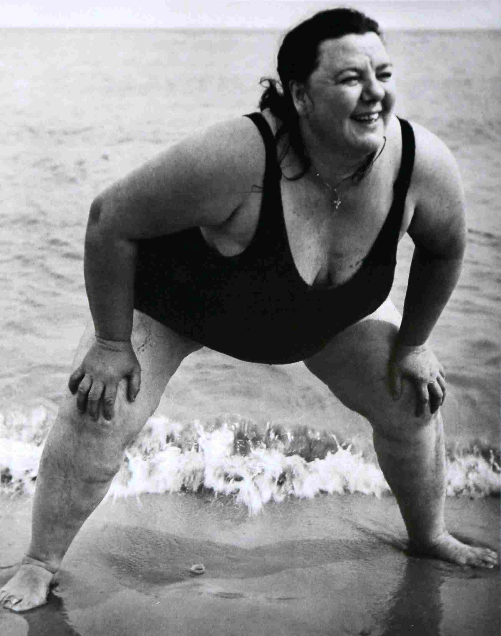 Lisette Model - Coney Island, New York c.1939-1941: Artist: Lisette Model Title: Coney Island, New York c.1939-1941 Date Printed: 2008 Medium: High Quality Photo Print with Copyright Lisette Model/ National Gallery of Canada Print Origin: Printed in It