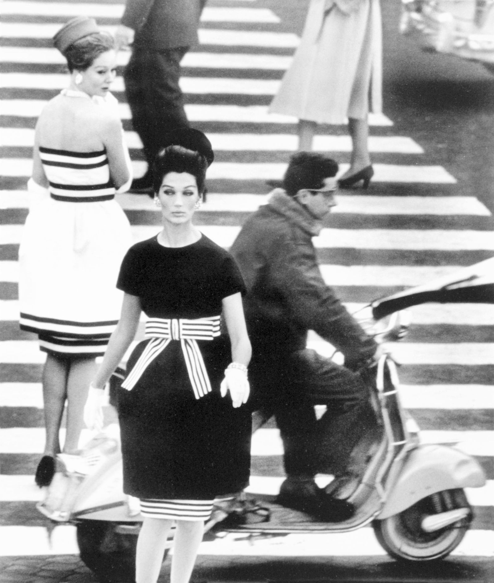 William Klein - Piazza di Spagna, Rome (Vogue), 1960 (1 of 2)