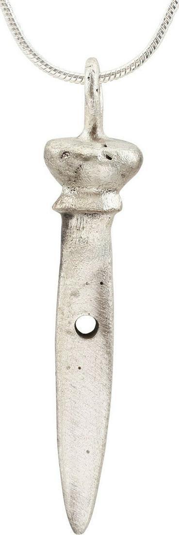 FINE ROMAN GLADIUS PENDANT NECKLACE 1ST-3RD CENTURY AD (1 of 3)