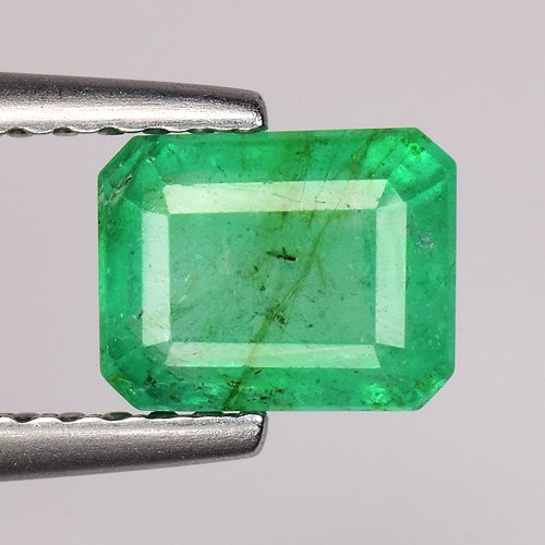 1.35Ct NATURAL UNHEATED EMERALD OCTAGON CUT GOOD LUSTER (1 of 3)