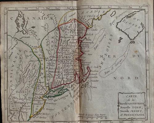 Revolutionary war era New England, New York, New Jersey (1 of 1)