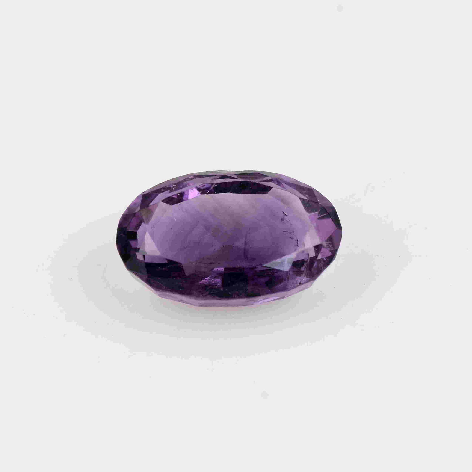 6.66 Carat Purple Oval Amethyst Loose Gemstone 1 Piece (1 of 7)