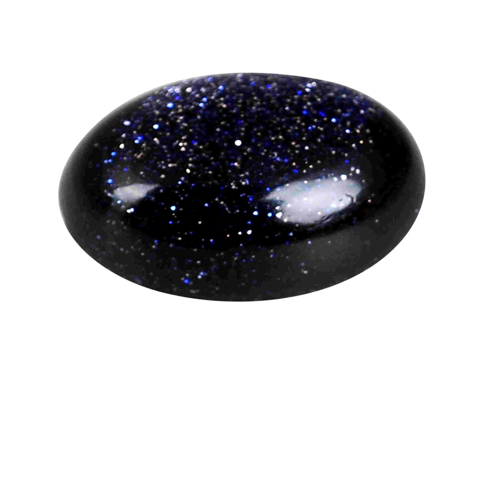 8.50 Carat Blue Oval Sunstone Loose Gemstone 1 Piece (1 of 3)