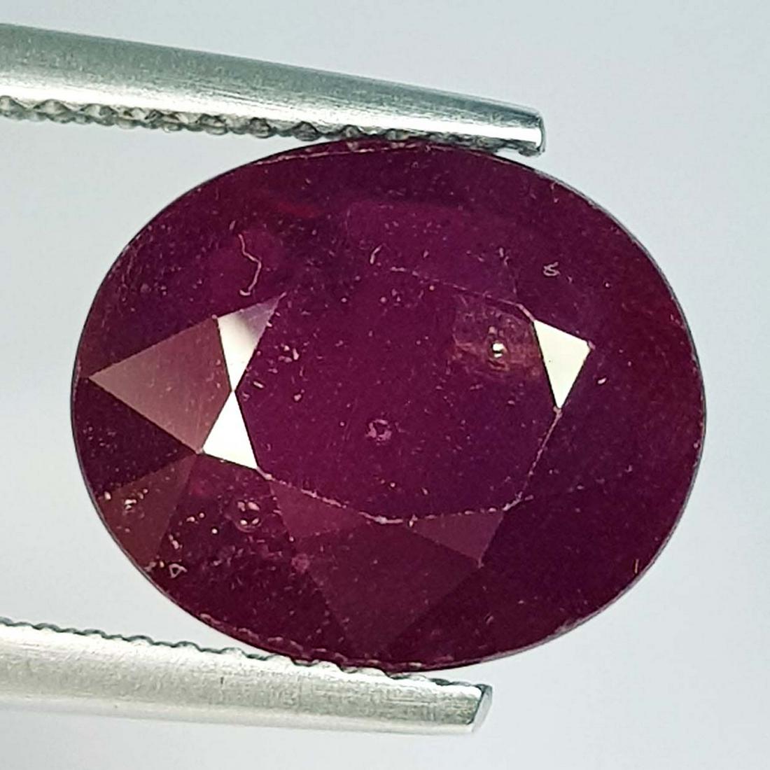 Natural Ruby Oval Cut 5.95 ct (1 of 5)