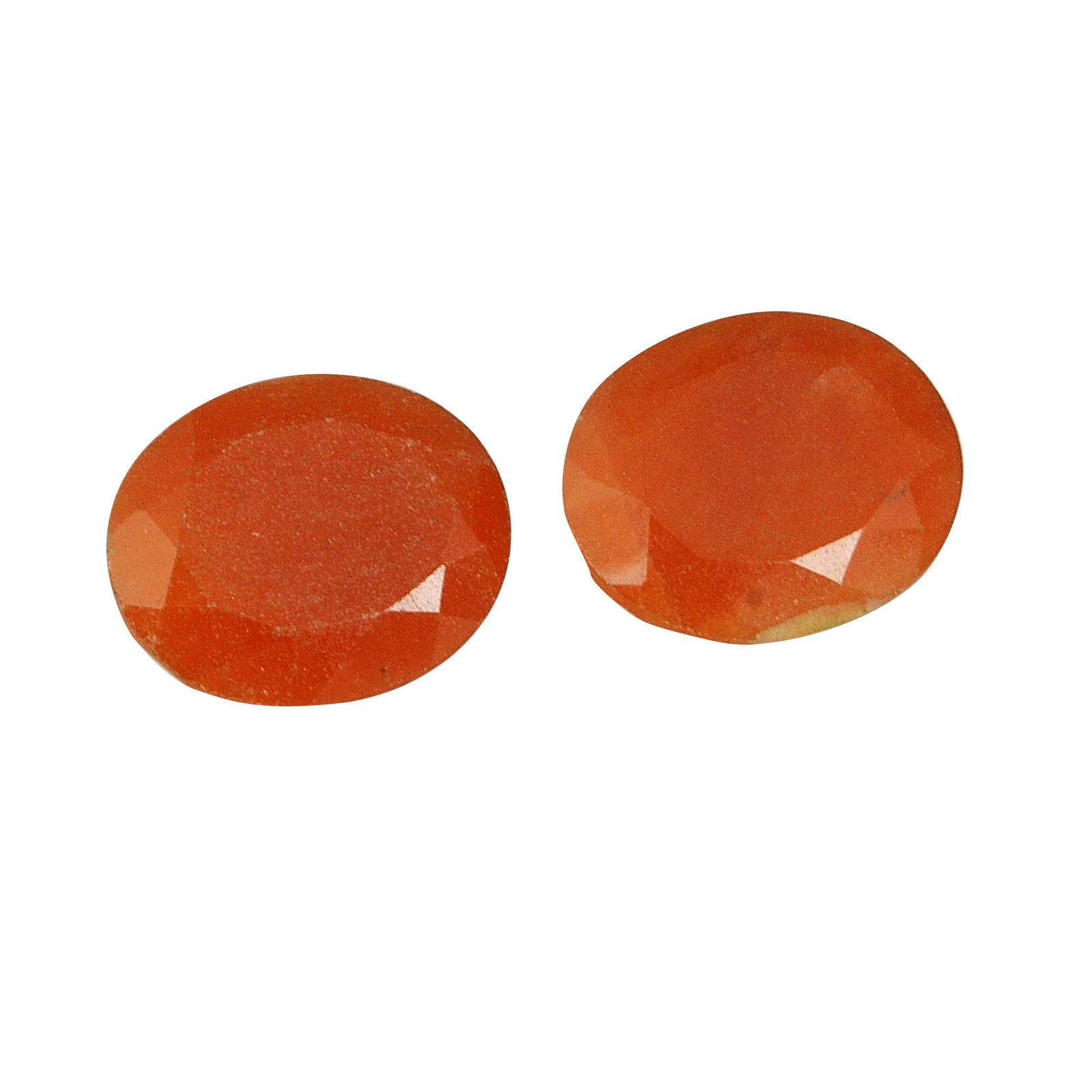 15.80 Carat Orange Color Natural Oval Agate Loose (1 of 3)