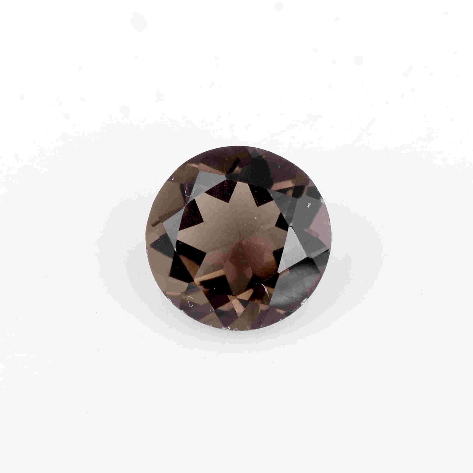 4.70 Carat Brown Color Natural Octagon Smoky Quartz (1 of 7)