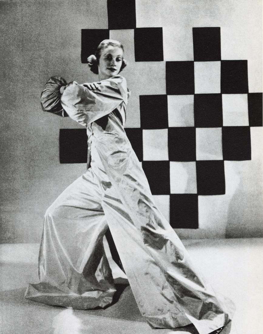 MAN RAY - Schiaparelli's Taffeta Pagliacci Trousers: Artist: Man Ray Title: Schiaparelli's Taffeta Pagliacci Trousers, 1937 Photo Litho, 1988, Italy Dimensions: 7.9x10" Description: Heat Wax Mounted on 11x14" Conservation Board Artist Bio: Man Ray, orig