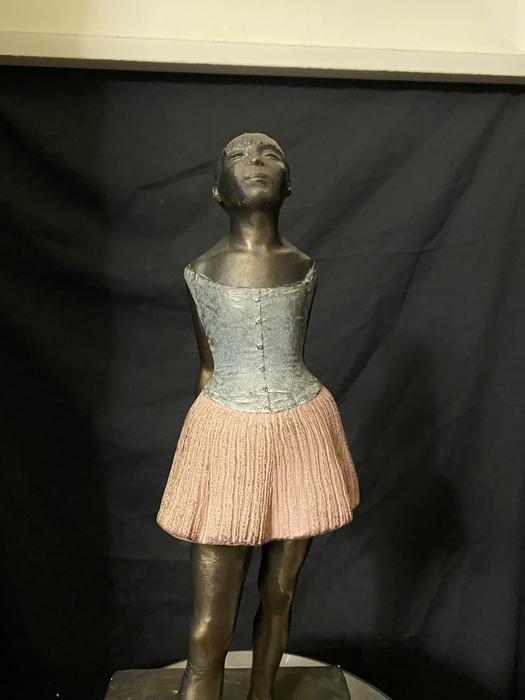 Cy Lanbekov, After Degas. Ceramic Dancer Statue, 17” (1 of 6)