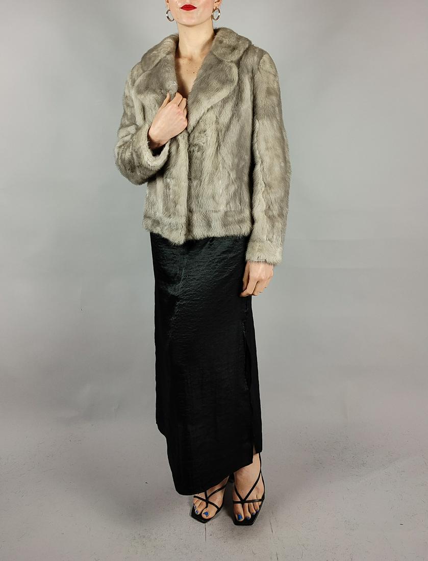 PLATINUM MINK FUR JACKET (1 of 7)