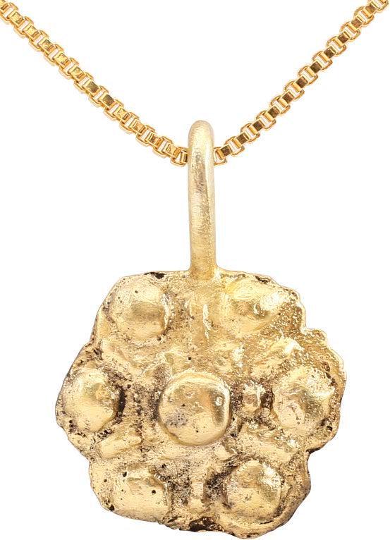 ROMAN WHEEL OF FORTUNE PENDANT, 1st-5th CENTURY (1 of 3)